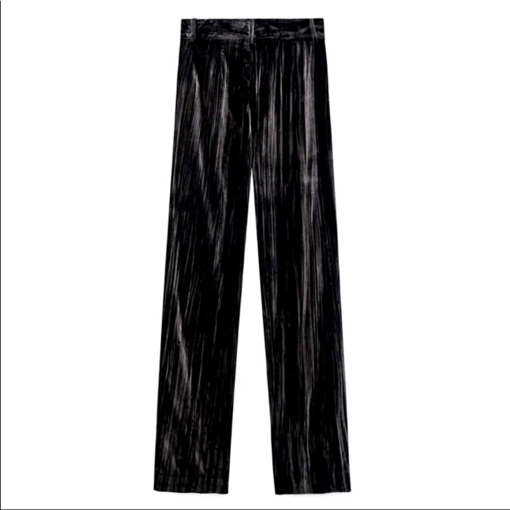 High waisted velvet pants - Picture 8 of 8